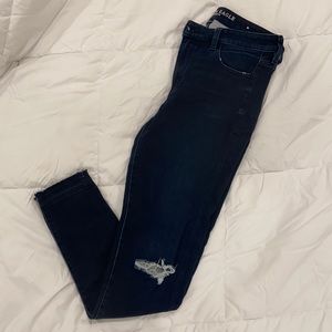 American Eagle 10 Long Cropped Edge Jegging
